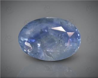 NATURAL  UNHEATED UNTREATED BLUE Sapphire / Neelam 6.66 cts. ( 63438 )